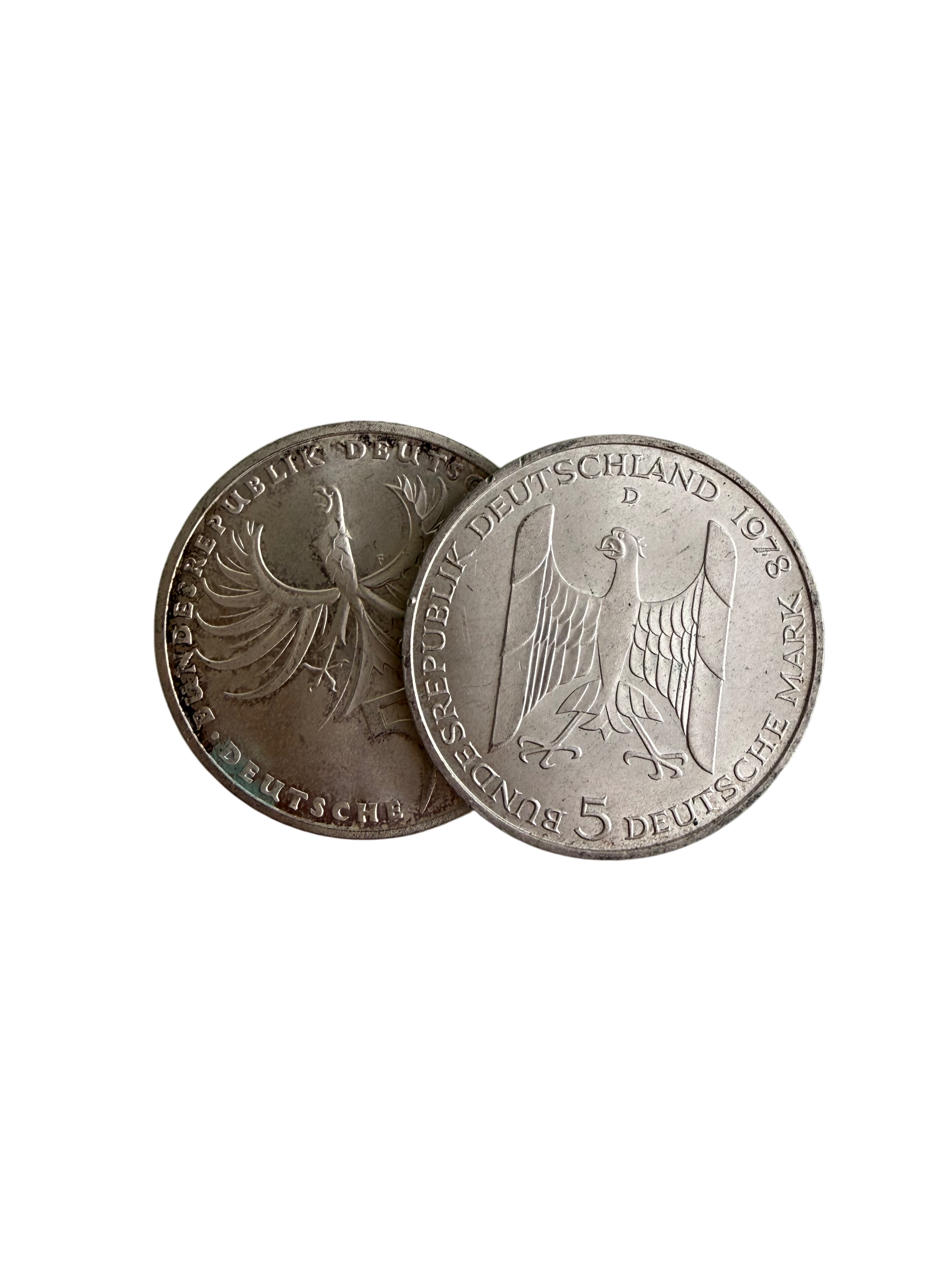 5 Deutsche Mark Gedenkmünze 1952-1979 (divers) (diff.-besteuert)