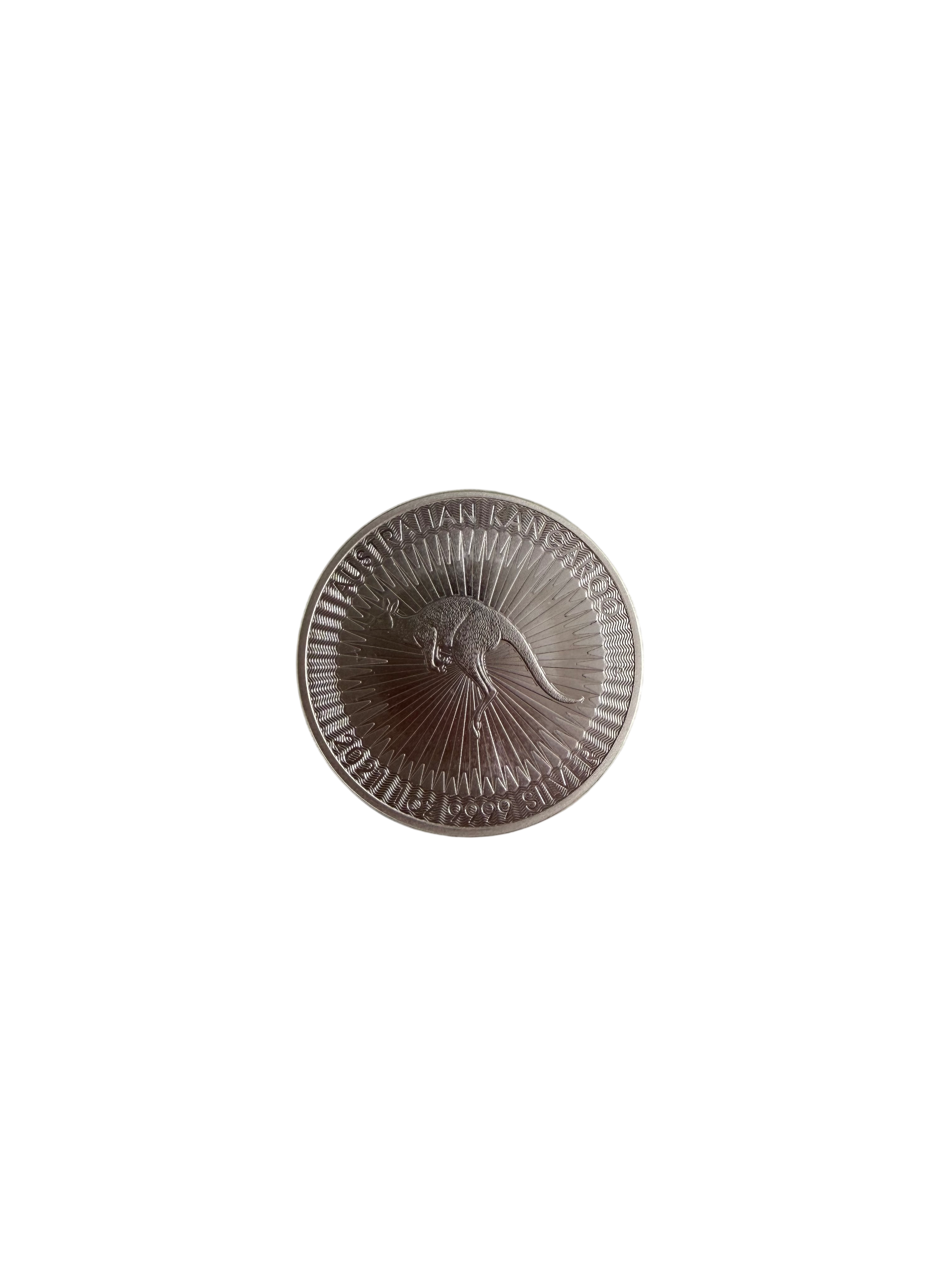 1 oz Kangaroo Silbermünze (diff.-besteuert)